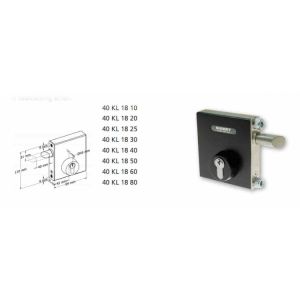 Signet Key Latch for Flat Bar (40)